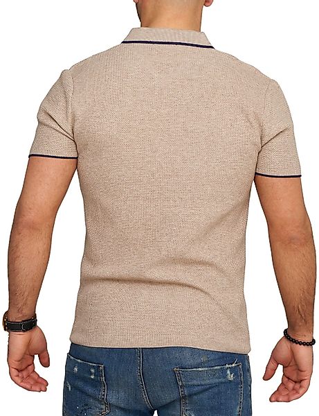 CARISMA Poloshirt CRCANOAS Strick Kurzarm Polo günstig online kaufen
