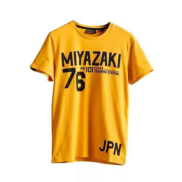 Superdry Japan Unit Kurzarm T-shirt 2XL Rich Saffron günstig online kaufen