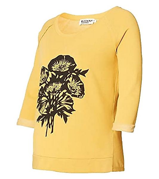 Queen Mum Rundhalspullover QUEEN MUM SISTERS 3/4 Arm Sweater bequemer Pullo günstig online kaufen