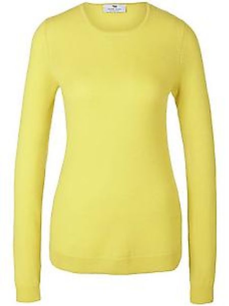 Rundhals-Pullover aus 100% Premium-Kaschmir Peter Hahn grün günstig online kaufen