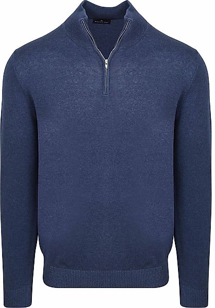 Steppin' Out Half-Zip Pullover Colin Indigo Denim - Größe 3XL günstig online kaufen