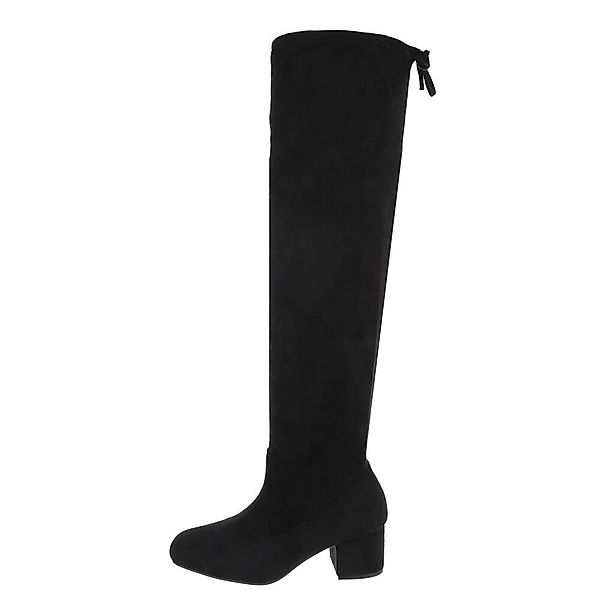 Ital-Design Damen Party & Clubwear Overkneestiefel günstig online kaufen