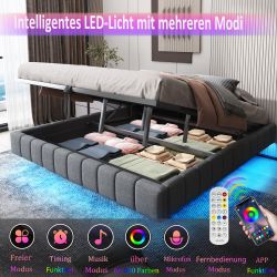 REDOM Polsterbett Funktionsbett,Kinderbett,Jugendbett (Schwebebett mit Stau günstig online kaufen