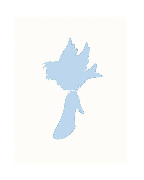 Komar Bild "Cinderella Bird", Disney, (1 St.), Wandbild zur Dekoration im K günstig online kaufen