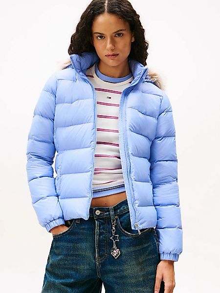 Tommy Jeans Steppjacke "TJW BASIC HOODED DOWN JACKET EXT", mit Kapuze, mit günstig online kaufen