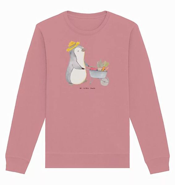 Mr. & Mrs. Panda Longpullover Pinguin Gartenarbeit Größe S - Canyon Pink - günstig online kaufen