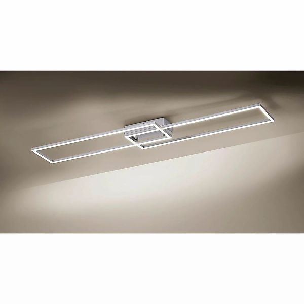 Just Light. LED-Deckenleuchte Iven Stahl 110 x 25 cm günstig online kaufen