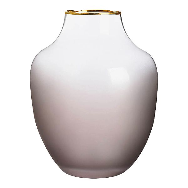 Vase FROZEN SMOKE ca.12x15cm, grau günstig online kaufen