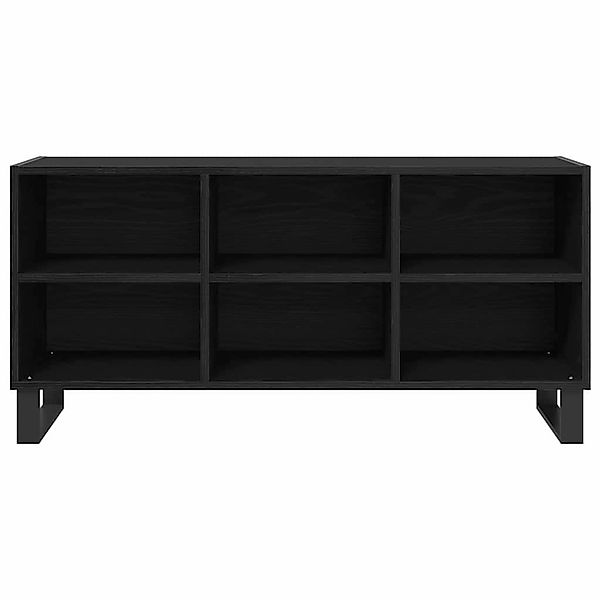 vidaXL TV-Schrank Schwarz Eichen-Optik 103,5 x 30 x 50 cm 881928 günstig online kaufen