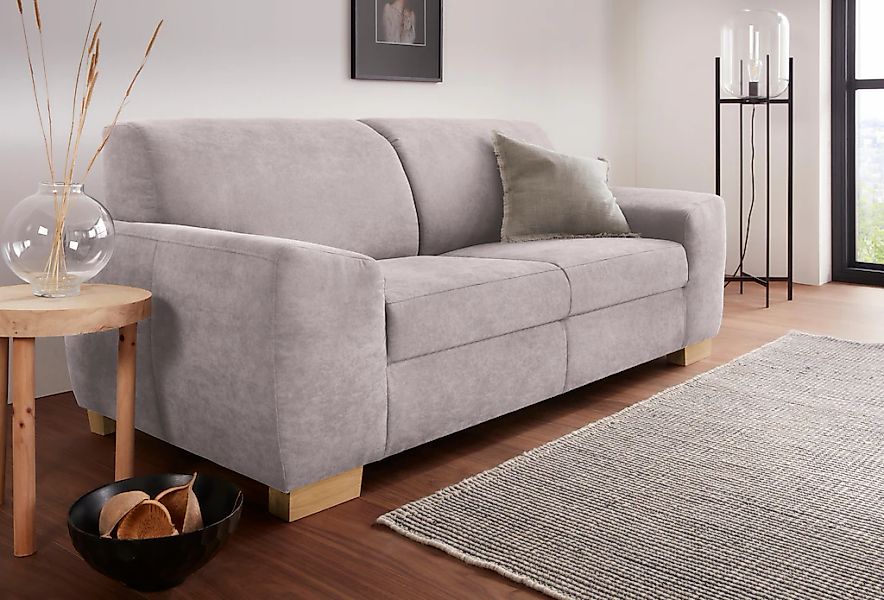 DOMO collection 2-Sitzer "Incanto, kubisch und zeitlos, komfortabel, flache günstig online kaufen