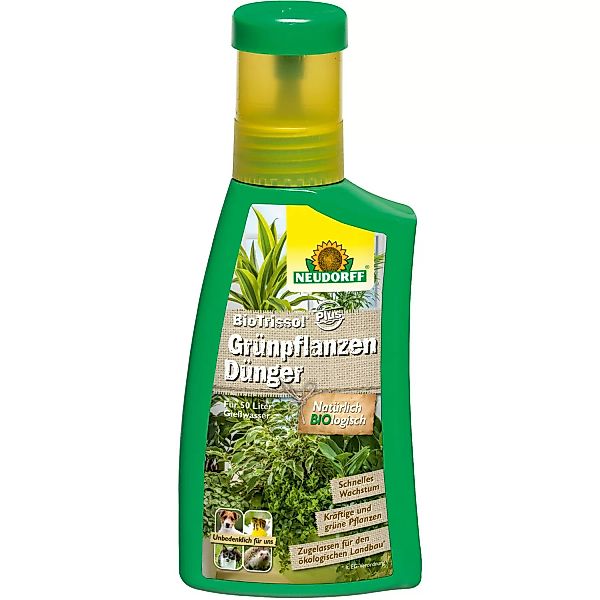 Neudorff Bio Trissol Plus Grünpflanzen-Dünger 250 ml günstig online kaufen