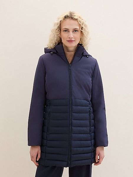 TOM TAILOR Steppmantel Jacken Hybrid Mantel mit Kapuze günstig online kaufen