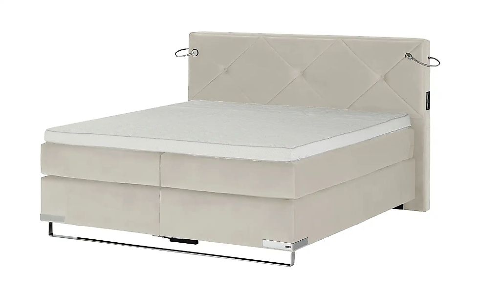 Musterring Boxspringbett Premiumversion Dubai ¦ creme ¦ Maße (cm): B: 197 H günstig online kaufen