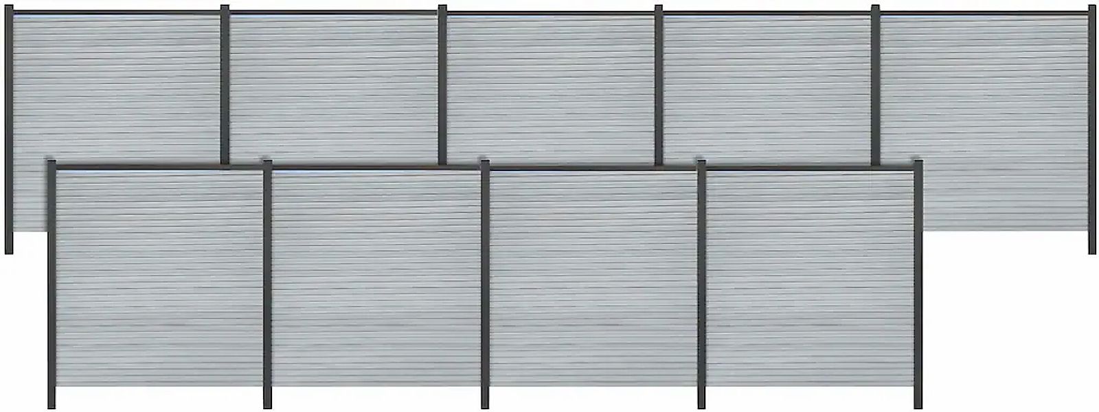 Tetzner & Jentzsch Sichtschutzelement "WARREN 7" pflegeleicht, coextrudiert günstig online kaufen