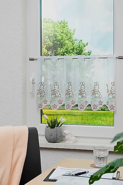 Stickereien Plauen Panneaux »Emily« Stangendurchzug 1 Stk. tlg. günstig online kaufen