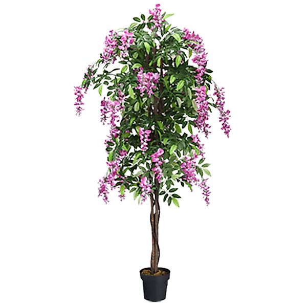 Kunstpflanze Wisteria Baum, Kunstbaum, KOMFOTTEU, Höhe günstig online kaufen