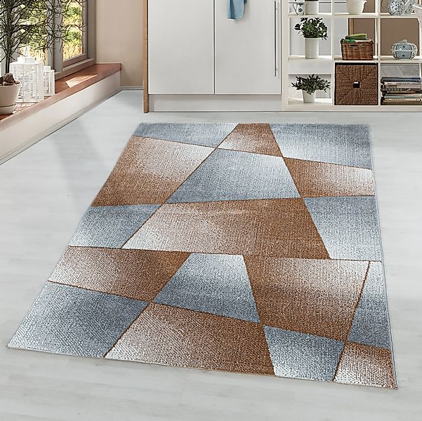 Ayyildiz Teppiche Teppich »RIO 4603«, rechteckig, 8 mm Höhe, Pflegeleicht / günstig online kaufen