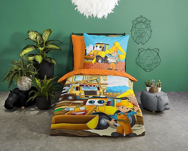 good morning Bettwäsche Renforcé Bettwäsche 135 X 200 cm + 1 x 80 X 80 cm B günstig online kaufen