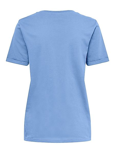 ONLY Kurzarmshirt "ONLKITA – T-Shirt mit Logo-Print und Rundhalsausschnitt" günstig online kaufen