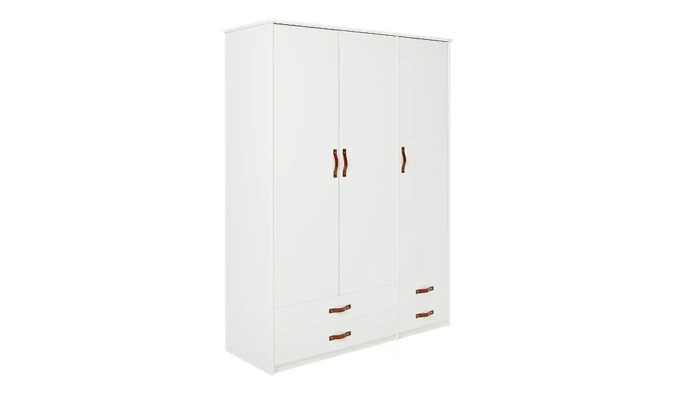 Lifetime Kleiderschrank  Cool Kids ¦ weiß ¦ Maße (cm): B: 153 H: 200 T: 54. günstig online kaufen