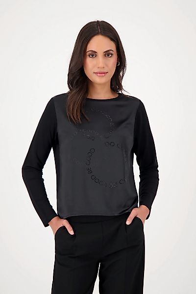 Monari Schlupfbluse, mit Folienglanzdruck günstig online kaufen