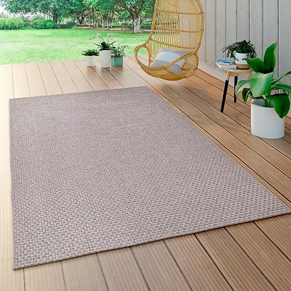Paco Home Teppich »Waregem 623«, rechteckig, Flachgewebe, meliert, In- und günstig online kaufen
