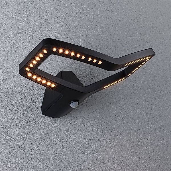 Paulmann Smart Sensor-Wandleuchte Alara, CCT, anthrazit IP44 günstig online kaufen