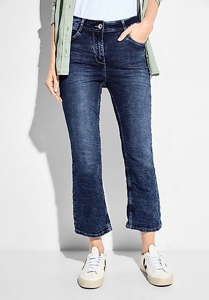 Cecil Bootcut-Jeans Style Toronto in dunkelblauer Waschung günstig online kaufen
