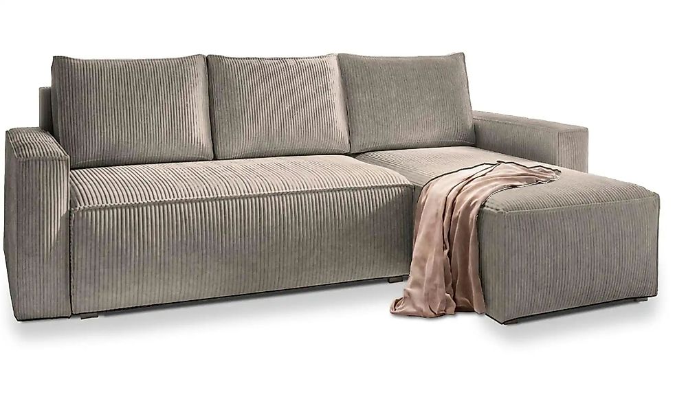 MASSENO Ecksofa mit Schlaffunktion Potaro ¦ beige ¦ Maße (cm): B: 230 H: 85 günstig online kaufen