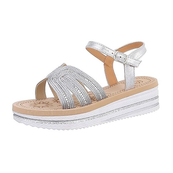 Ital-Design Damen Freizeit Plateausandaletten (86526975) Keilabsatz/Wedge günstig online kaufen