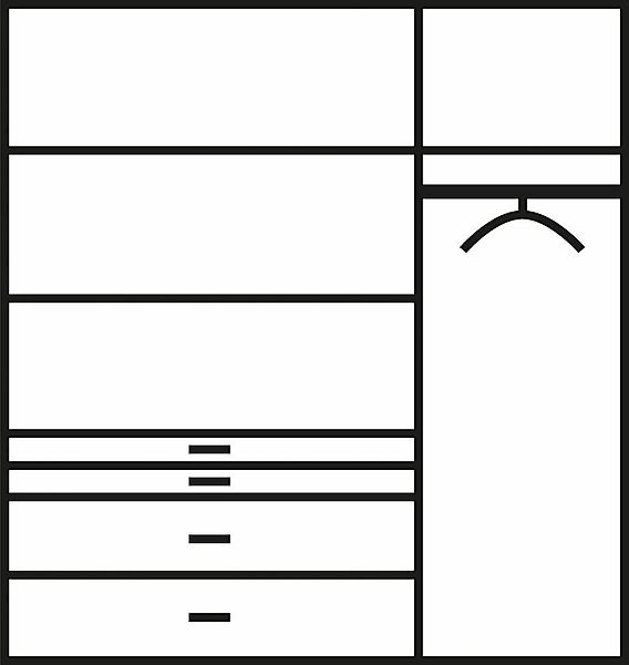 rauch Kleiderschrank "Harburg Bestseller im Schlafzimmer" Schlafzimmerschra günstig online kaufen