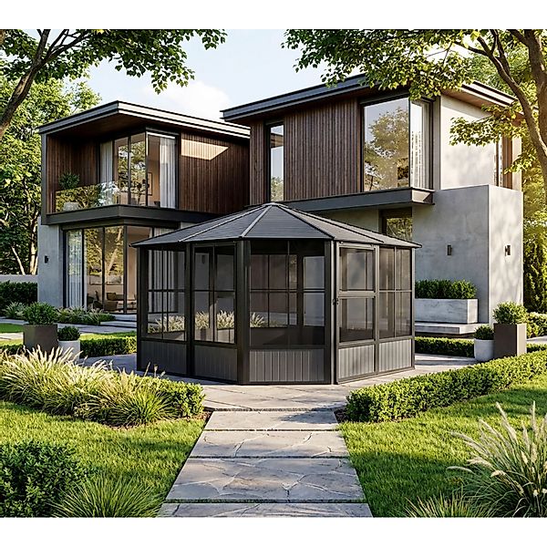 Sojag Pavillon Charleston 384 cm x 384 cm günstig online kaufen