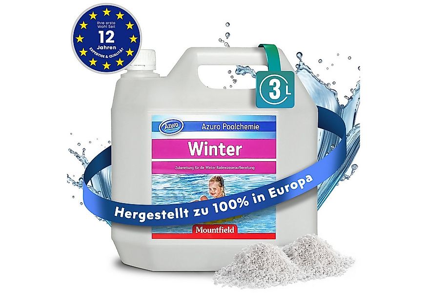 Azuro Poolpflege Winter Winterschutzmittel für Pool 1L/3L, Verhindert Kalka günstig online kaufen