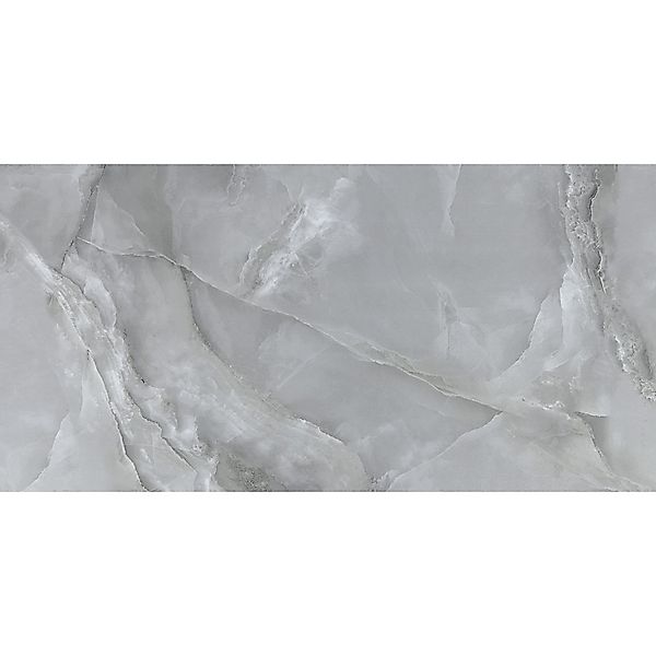 Bodenfliese Feinsteinzeug Opium Grau 60 cm x 120 cm günstig online kaufen