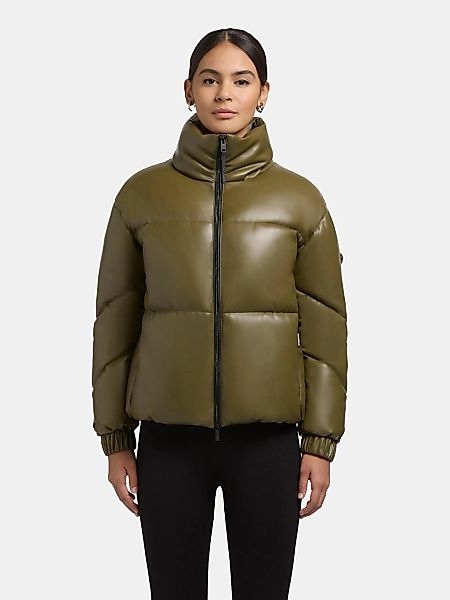 khujo Steppjacke "Khalia" ohne Kapuze Gesteppte Damen Winterjacke in Ledero günstig online kaufen