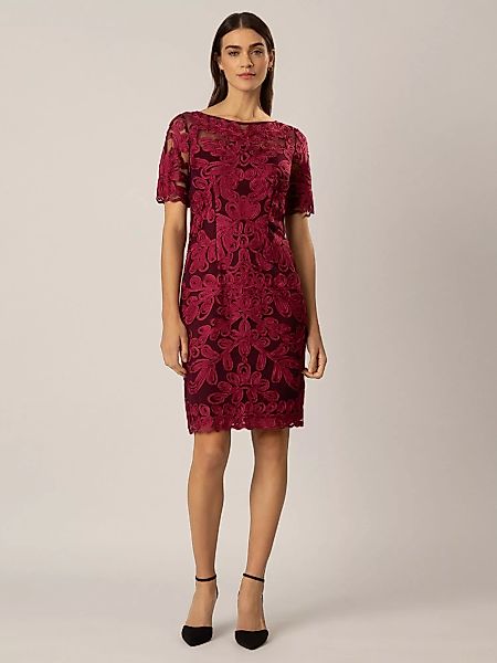 Apart Cocktailkleid mit allover aufwendig bestricktes günstig online kaufen