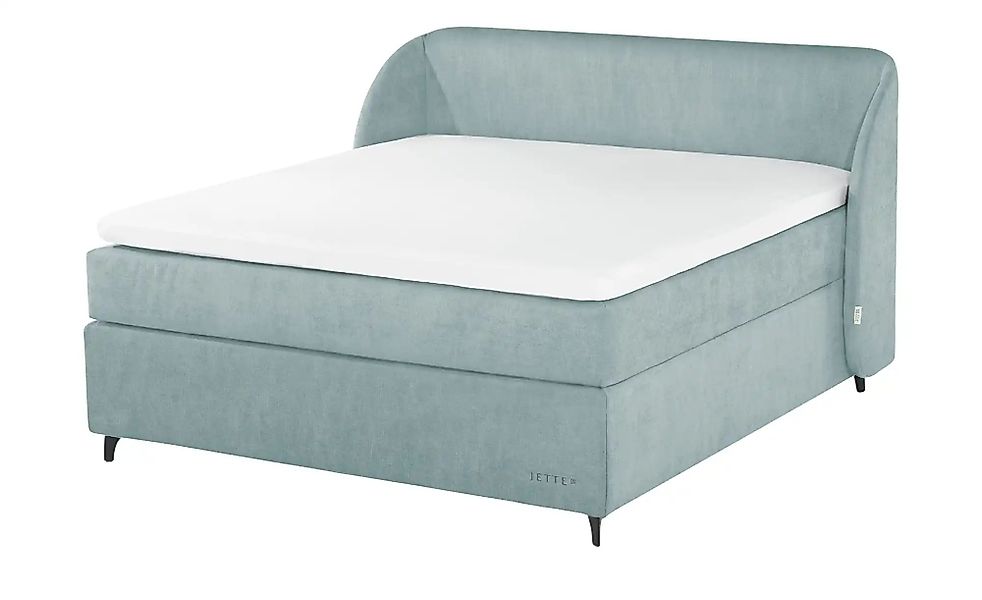 Jette Home Boxspringbett  Jette Embrace ¦ blau ¦ Maße (cm): B: 198 H: 126,5 günstig online kaufen