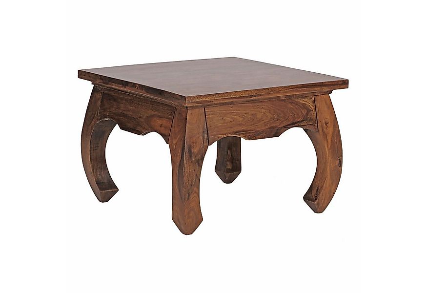 KADIMA DESIGN Couchtisch Couchtisch Massiv-Holz 60 cm breit Wohnzimmer-Tisc günstig online kaufen