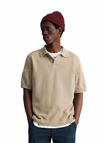 Marc OPolo DENIM Poloshirt "mit feiner Rippstruktur" günstig online kaufen