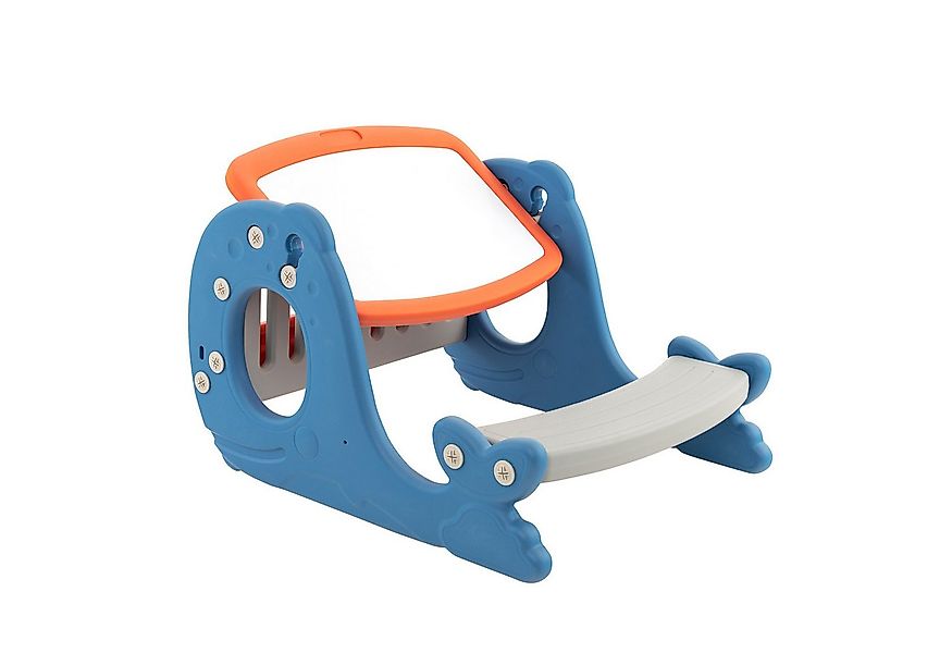 COSTWAY Spieltisch Kinderstaffelei, 4 in 1 mit Whiteboard günstig online kaufen