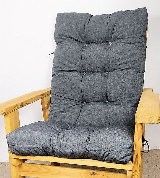 Rattani Hochlehnerauflage Polster Kissen Gartenstuhl Gartenmöbel Sevila Dra günstig online kaufen