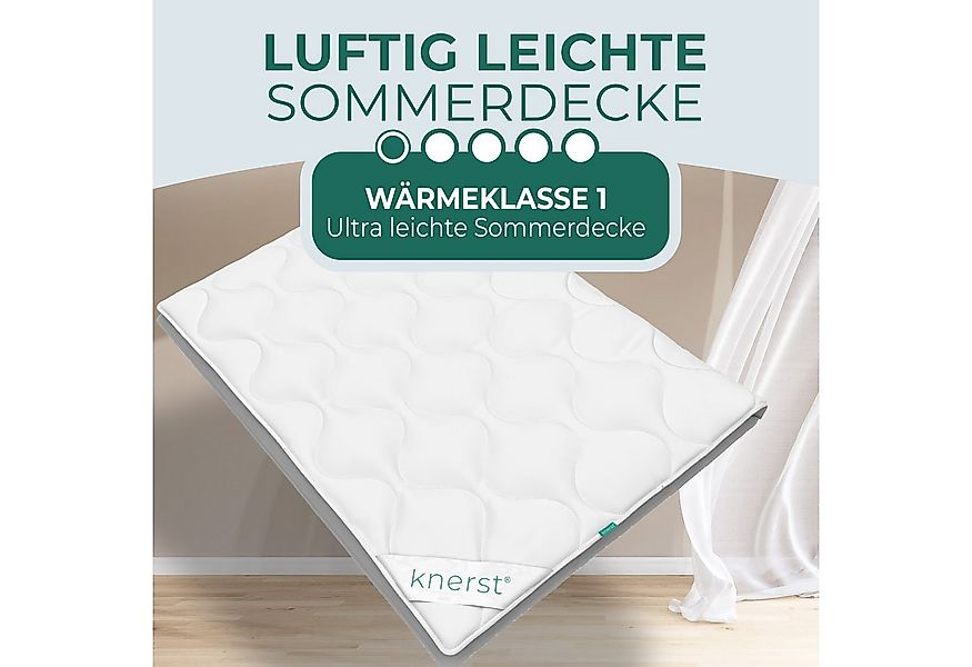 KNERST Microfaserbettdecke Mikrofaserbettdecke Sommerdecke Ganzjahresdecke günstig online kaufen