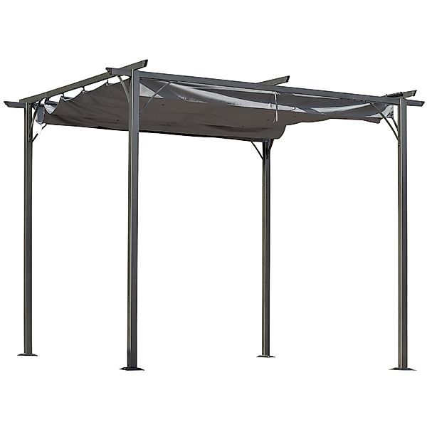 Outsunny Pergola Wasserdicht, BxTxH: 300x300x230 cm, günstig online kaufen