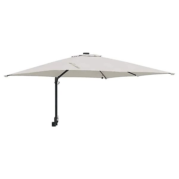 vidaXL Gartenparasol Sand 248,5 x 247,5 x 160 cm Stoff 42003251 günstig online kaufen
