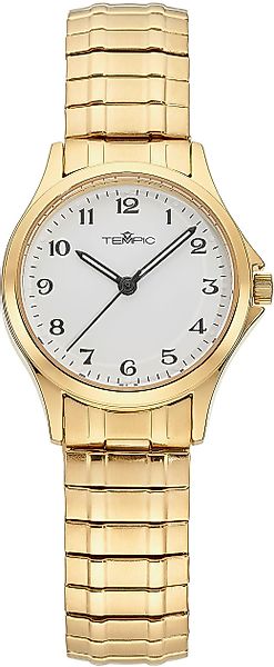 Tempic Quarzuhr, Armbanduhr, Damenuhr, analog, Flexband, günstig online kaufen