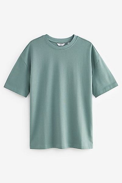 Next T-Shirt Relaxed Fit T-Shirt aus 100 % schwerer Baumwolle (1-tlg) günstig online kaufen
