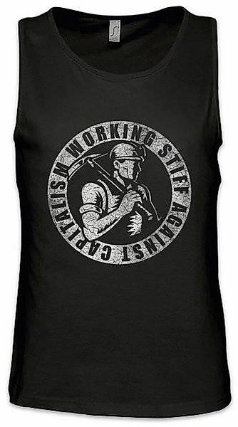 Urban Backwoods Tanktop Working Stiff Against Capitilism Ärmelloses T-Shirt günstig online kaufen