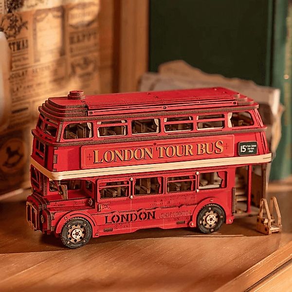 Robotime 3D-Puzzle Robotime London Tour Bus günstig online kaufen