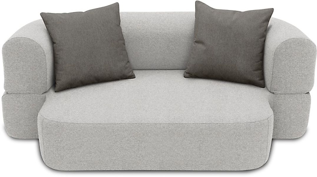 INOSIGN Schlafsofa »Denair oval Federkern, Bettsofa, organisches Design. Br günstig online kaufen