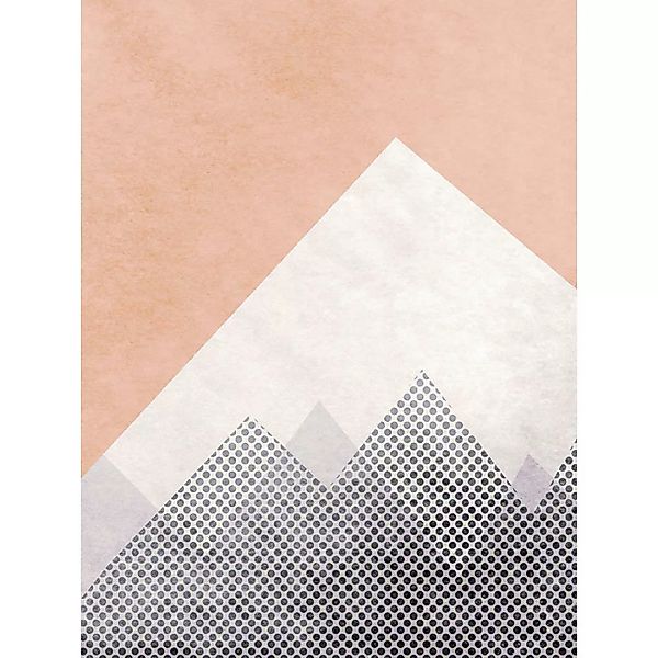 Komar Wandbild Wild and Free Mountain Abstrakt B/L: ca. 30x40 cm günstig online kaufen
